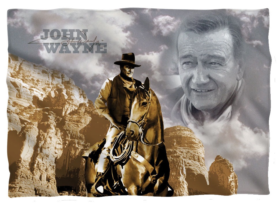Shirts & Hemden John Wayne RIDE EM COWBOY 2Sided Sublimated All Over